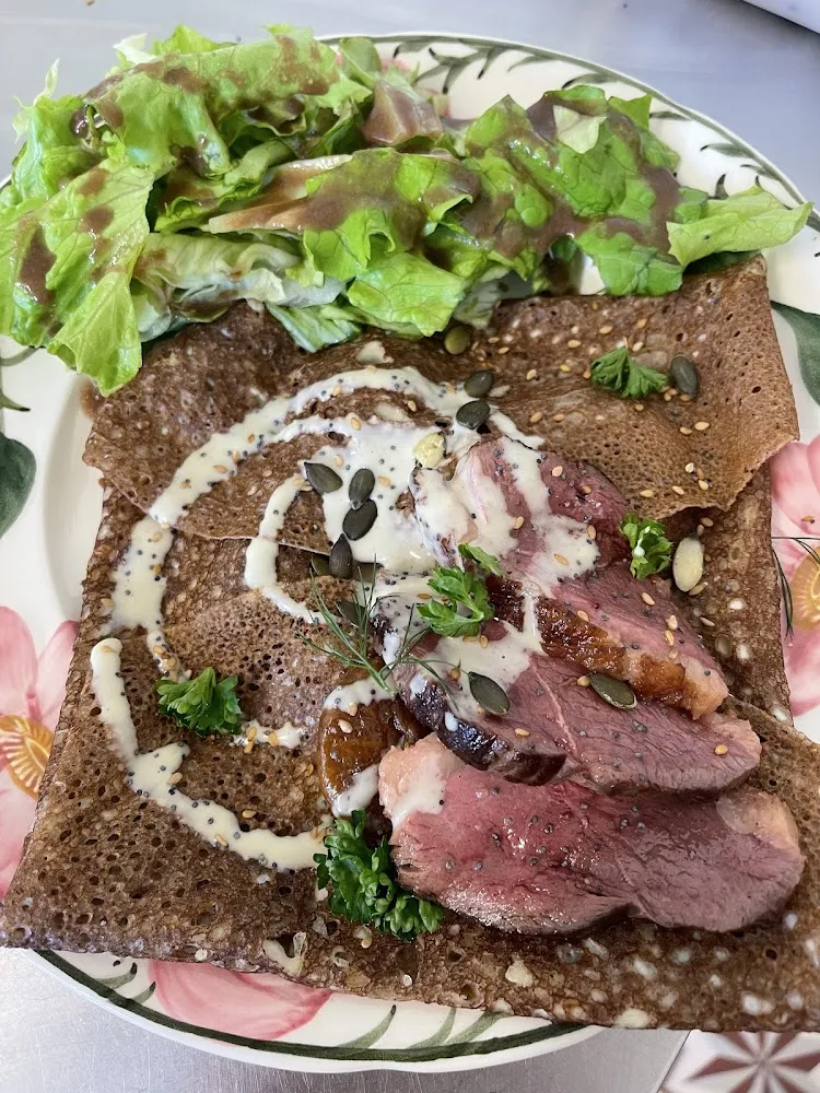 Magret de Canard Sauce Foie Gras